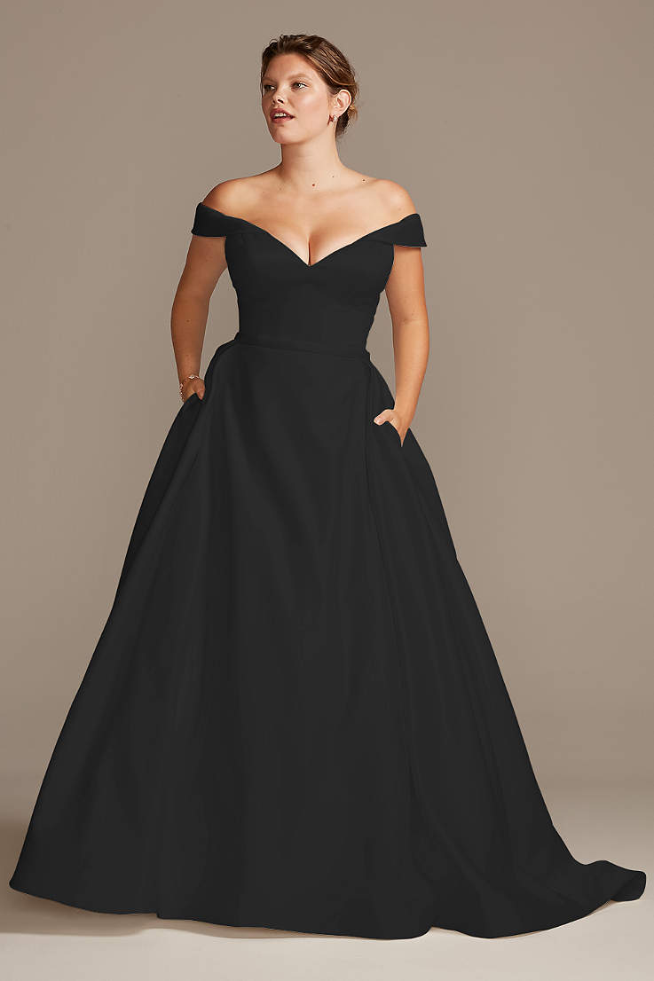 Black Wedding Dresses ☀ Gowns: Plus ...