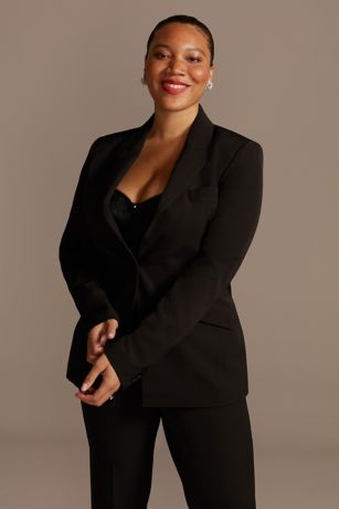 black suit jacket plus size