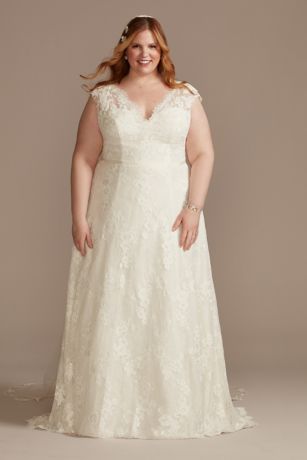 david's bridal chantilly lace