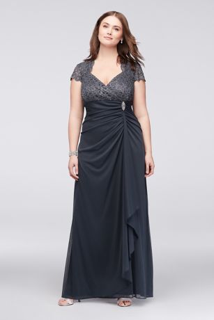 plus formal gown