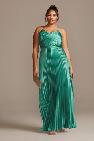 teal color plus size dresses