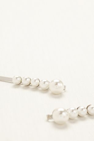 Set of Two Pearl Bobbies | David's Bridal