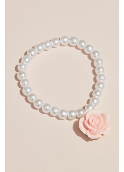 Bracelet Pearl & Diamante Ladies & Girls Sizes Bridesmaid Wedding Bridal 2RB 