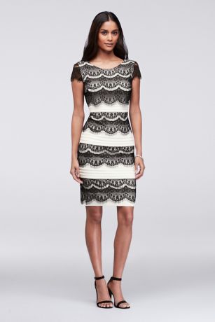 sangria lace dress