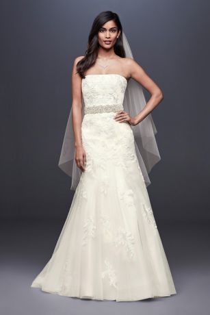 david's bridal mermaid wedding dress