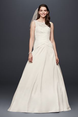 david's bridal illusion lace