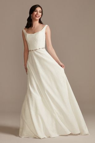 Picture of As Lace A-Line Square Neck Wedding Dress