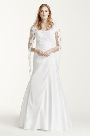 No Shoulder Wedding Dress 9