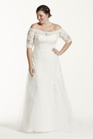 david's bridal plus size clearance wedding dresses