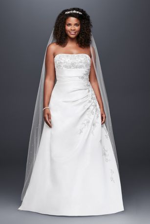 david's bridal plus size gowns
