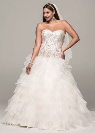 david's bridal ball gown