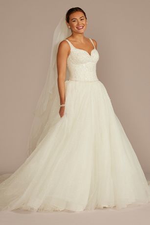 Picture of Sweetheart Beaded Ball Gown Wedding Dress