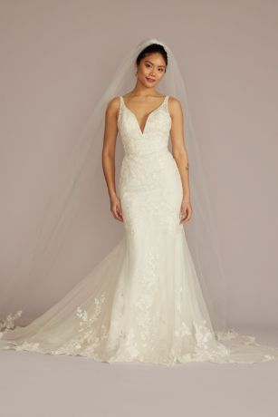 Picture of As Is Removable Train Mermaid Wedding Dress