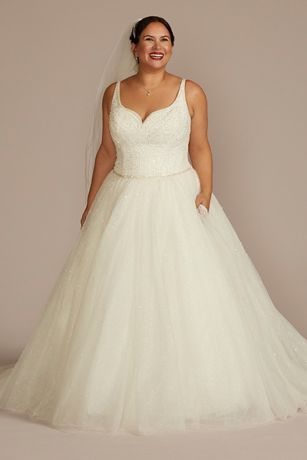 Picture of Sweetheart Beaded Tulle Ball Gown Wedding Dr