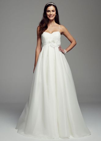 empire line ball gown