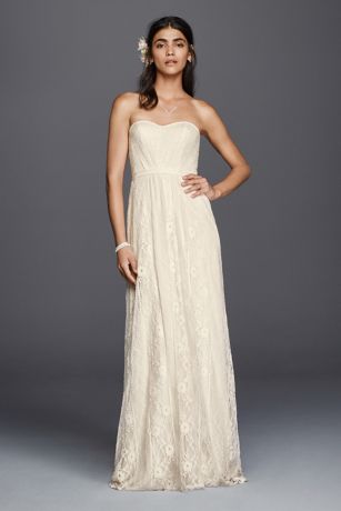 Lace Sheath Wedding Dress 4
