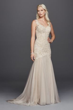 venetian lace wedding dress