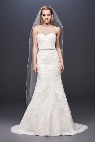 david's bridal mermaid wedding dress