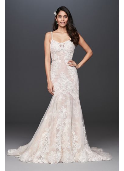 Ivory (As-Is Moonstone Embellished Petite Wedding Dress)