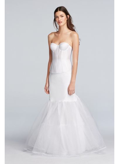 A Line  Silhouette  Slip David s Bridal   A Line  Silhouette  Slip David s Bridal