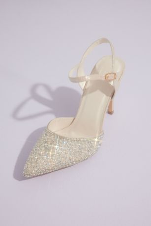 Picture of Crystal Embellished Pointed Toe Heels