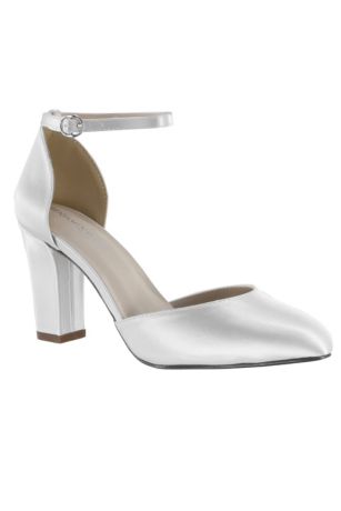 Picture of D'Orsay Mary Jane Block Heels with Ankle Strap