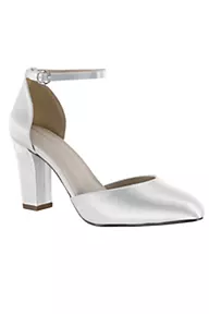 Benjamin Walk D'Orsay Mary Jane Block Heels with Ankle Strap