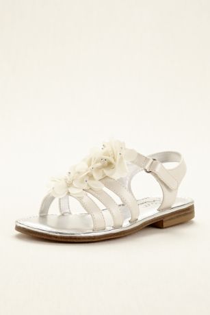 flower girl flip flops