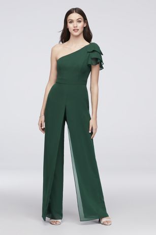 chiffon bridesmaid jumpsuits