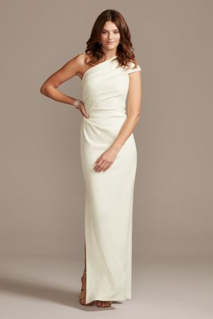 evening gown white