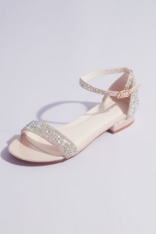 Picture of Crystal-Encrusted Flat Sandals