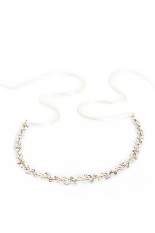 Picture of Marquise Crystal Leaf Baby's Breath Halo