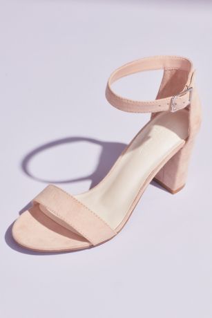 one strap block heel