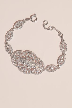 crystal link bracelet