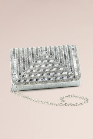 Picture of Jeweled Glitter Clutch Handbag