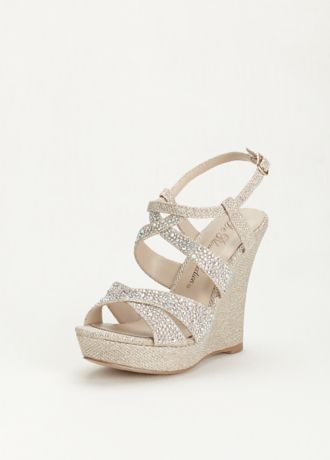 ivory wedge sandals