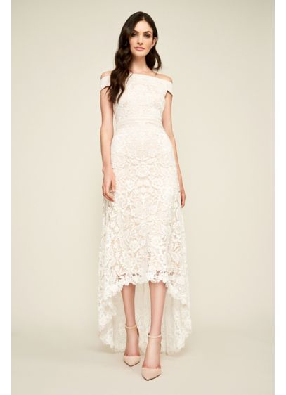 Mimi Lace Off The Shoulder Wedding Dress David S Bridal