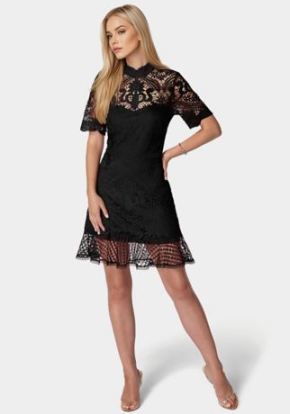 Picture of Flounce Lace Mini Dress
