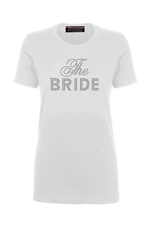 The Bride Big Bling T-Shirt Image