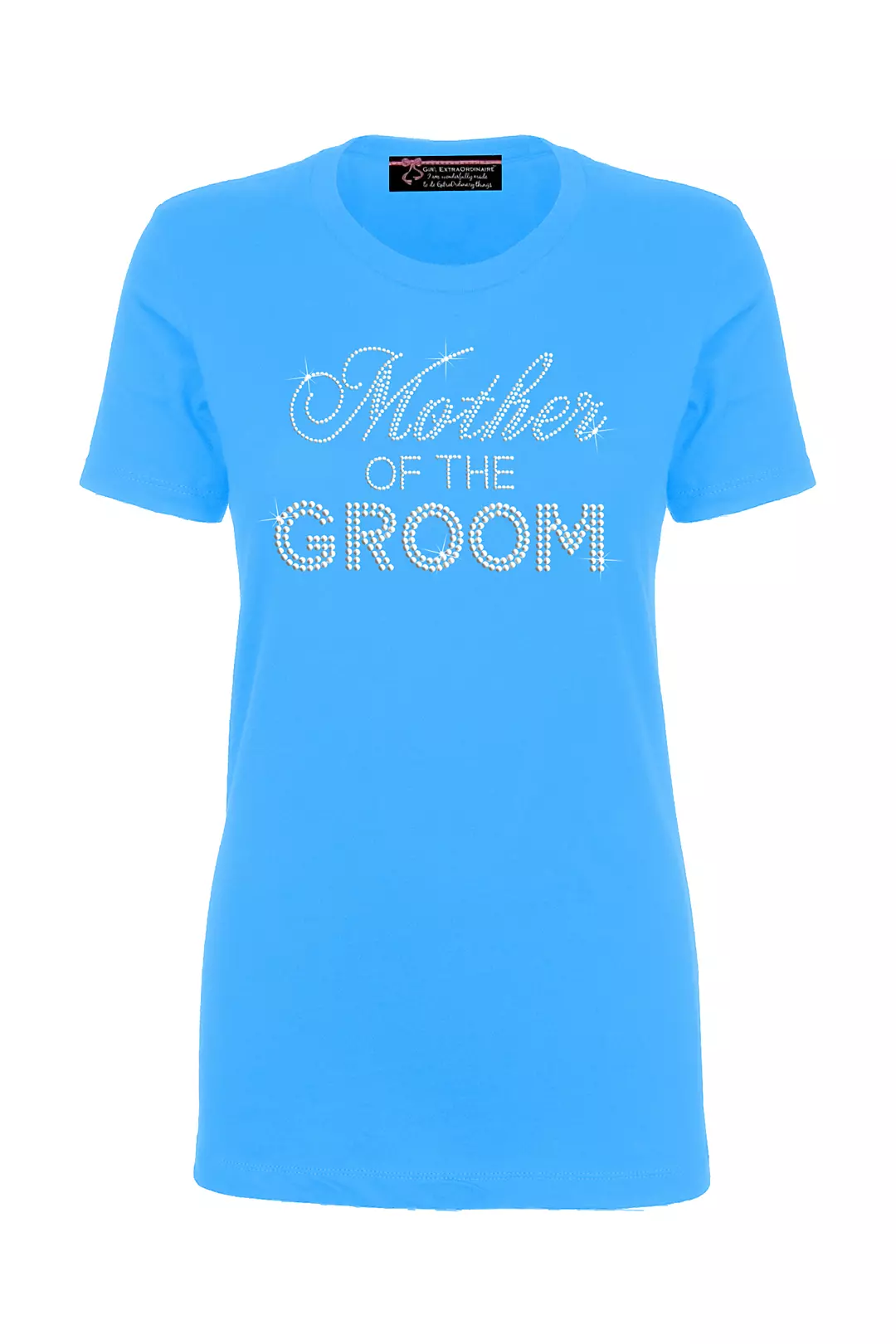 Mother of the Groom Big Bling T-Shirt Image