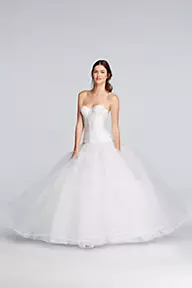 David's Bridal Extreme Ball Gown Hoop Plus Size Slip