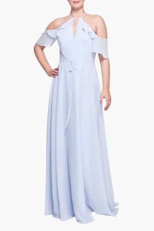 Picture of Ferrara Cold-Shoulder Gown