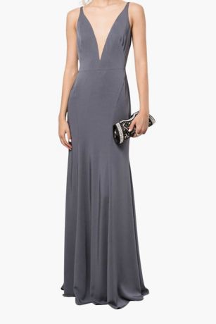Picture of Crema Deep V Gown