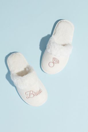 david's bridal slippers