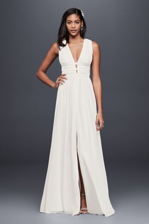 greek style wedding dresses david's bridal