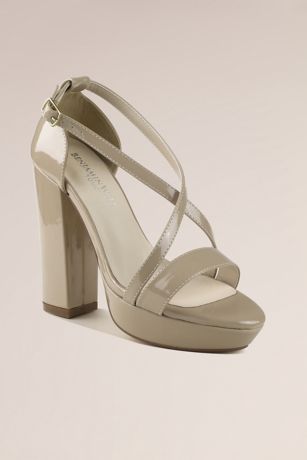 Picture of Crisscross Strap Block Heel Platform Sandals