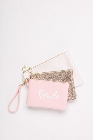 bridal wristlet bag