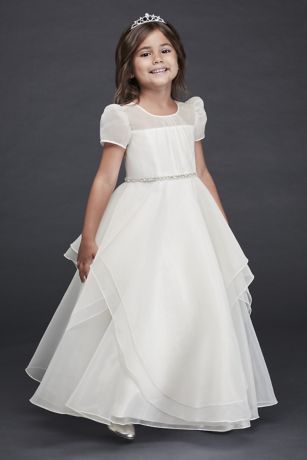 bridal girl dress