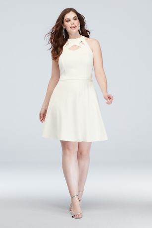 bridal shower dresses plus size