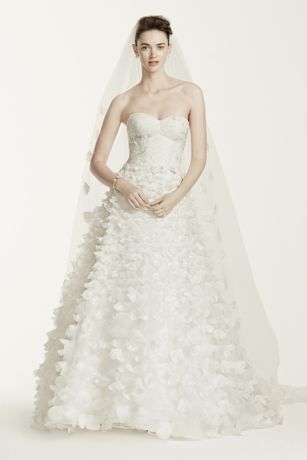 live flower wedding dress